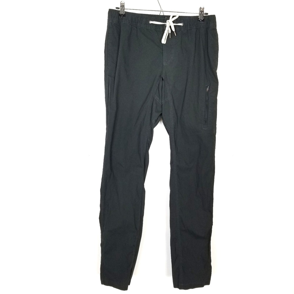 Vuori Men's Ripstop Pants Sz L Gray Drawstring Waist City Casual Athletic